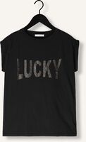 Zwarte BY-BAR T-shirt THELMA LUCKY TOP Zwarte BY-BAR T-shirt THELMA LUCKY TOP - medium