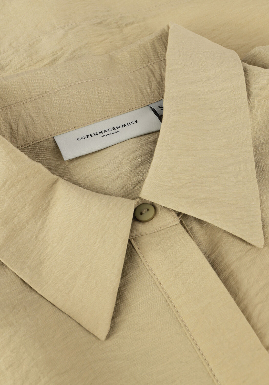 Beige COPENHAGEN MUSE Top COLE SHIRT - large