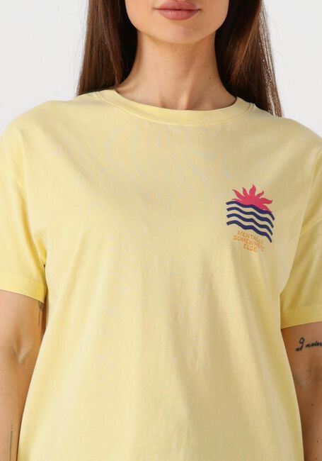 Gele CATWALK JUNKIE T-shirt GRAPHIC TSHIRT - large