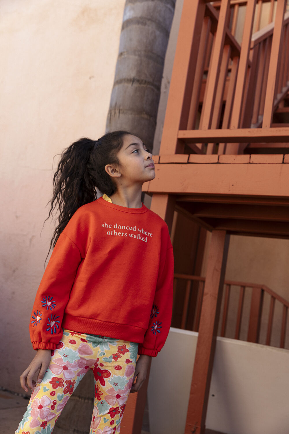 Oranje AMMEHOELA Sweater ROXY - large