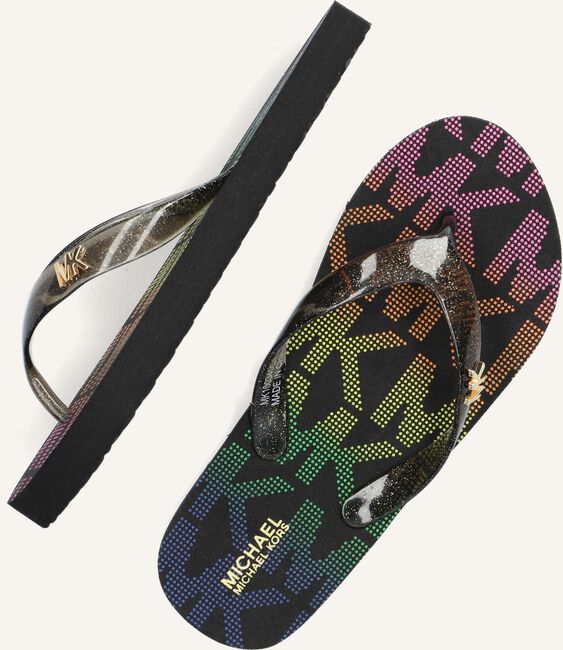 Zwarte MICHAEL KORS KIDS Slippers ENDINE OVERSIZED Zwarte MICHAEL KORS KIDS Slippers ENDINE OVERSIZED - large