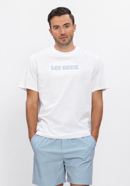 Witte LES DEUX T-shirt BRADY LOGO T-SHIRT - large