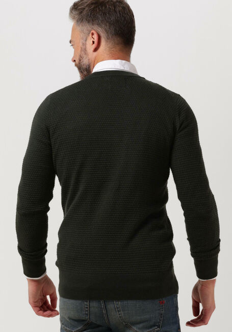 Groene BUTCHER OF BLUE Trui STRUCTURE CREW - large