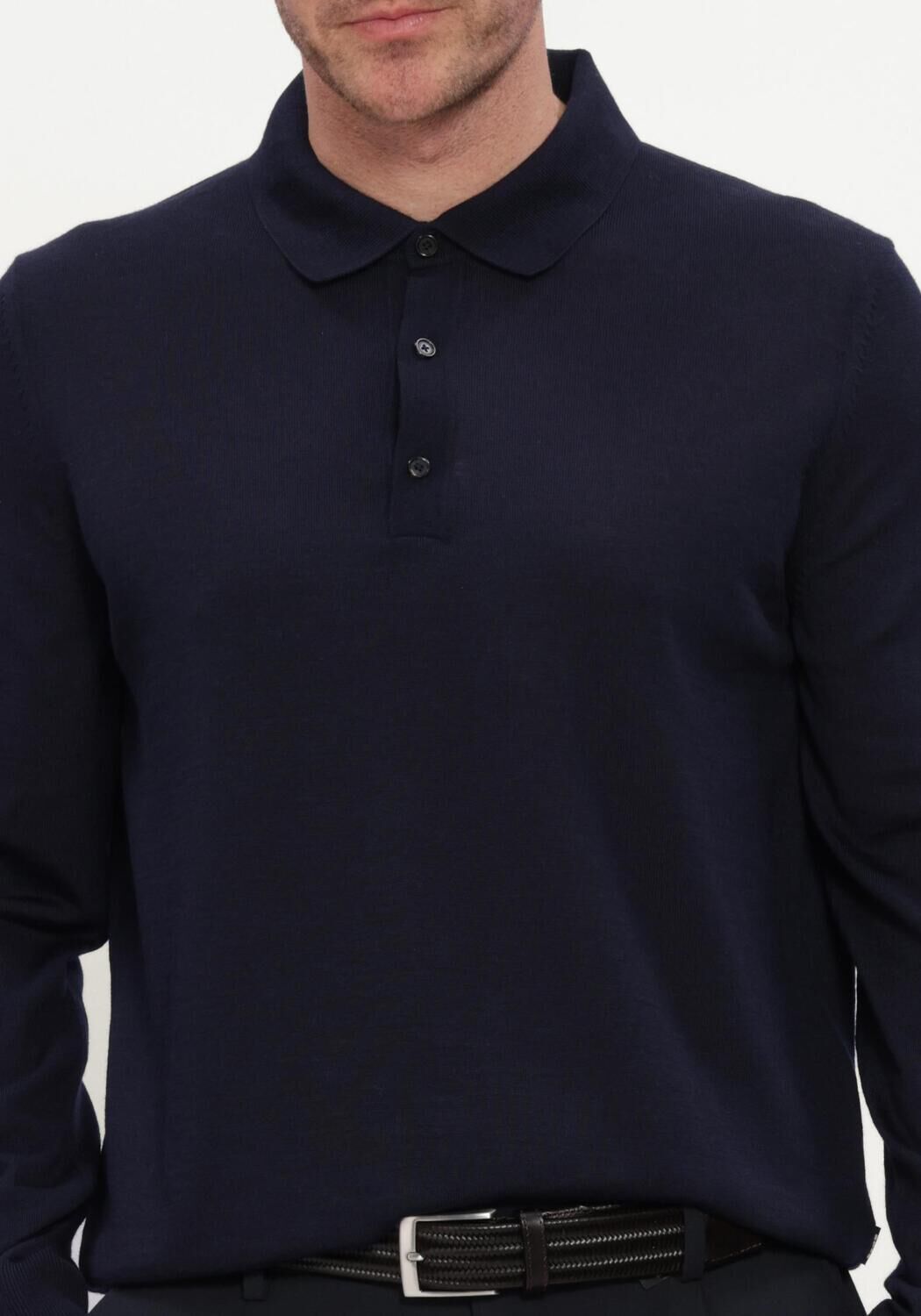 Donkerblauwe BOSS BLACK Trui H-LANCIONE - large