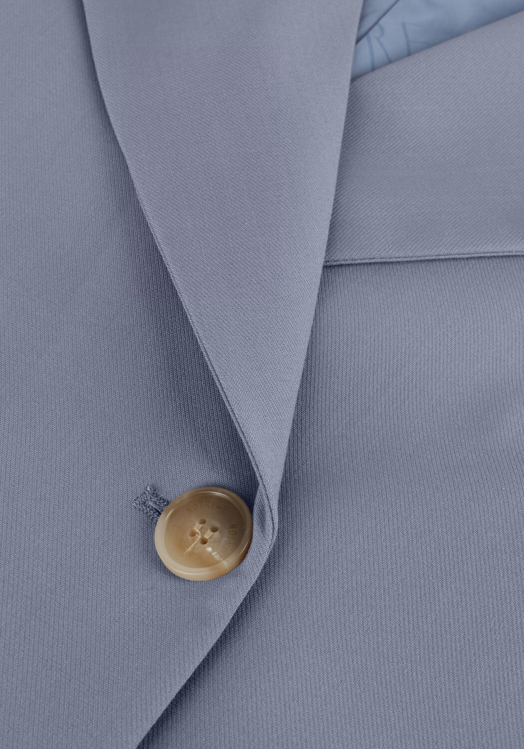 Lichtblauwe NOTRE-V Trenchcoats NV-DARON BELTED COAT - large