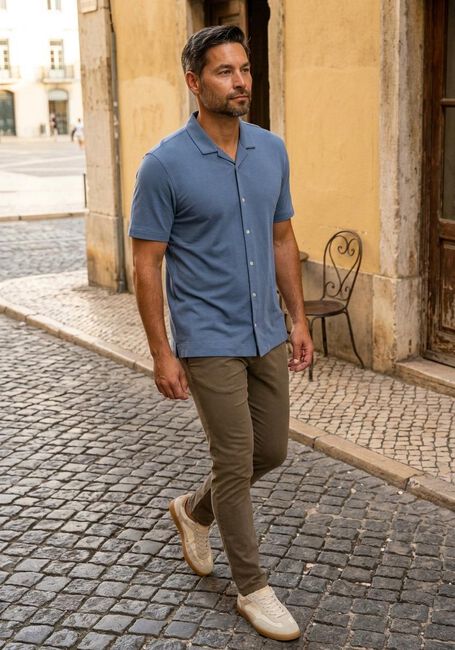 Blauwe MATINIQUE Casual overhemd MATROSTOL RESORT 2 - large
