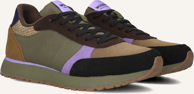 groene woden lage sneakers ronja