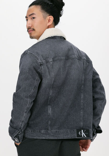 Grijze CALVIN KLEIN Spijkerjas REGULAR 90S DENIM JACKET - large