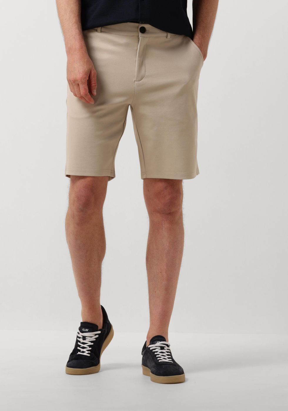 PURE PATH Heren Broeken Punta Cargo Shorts Zand