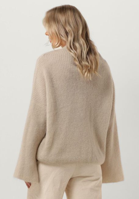 Beige AMERICAN DREAMS Trui FELICIA OVERSIZED KNIT - large