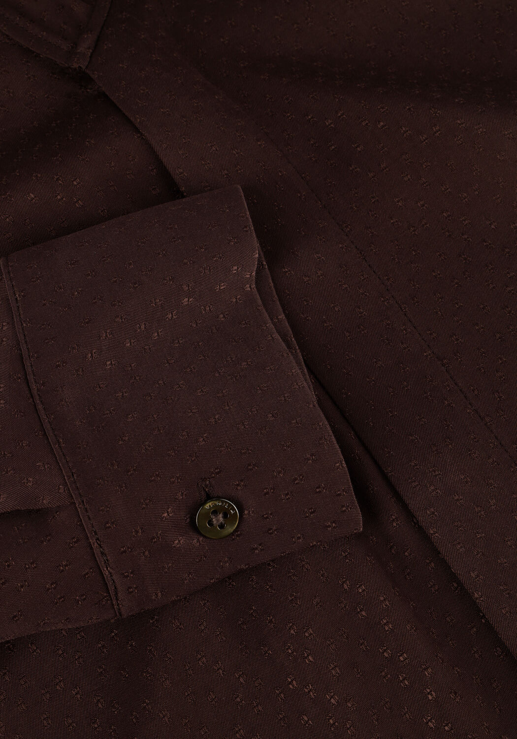 Bruine VANILIA Blouses BOW SATIN BLOUSE - large