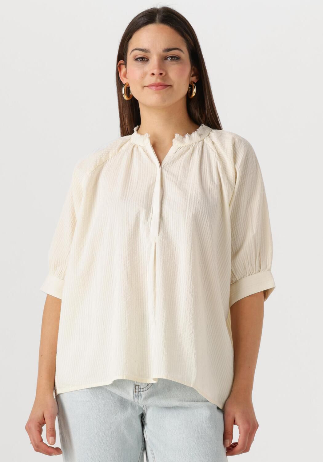 CIRCLE OF TRUST Dames Blouses Dianna Blouse Creme