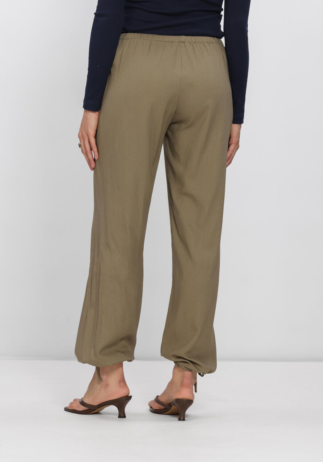 Khaki ENVII Broeken ENJENNIE PANTS 7394 - large
