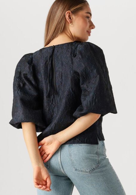Donkerblauwe BY-BAR Blouses ZASU JAQUARD BLOUSE - large