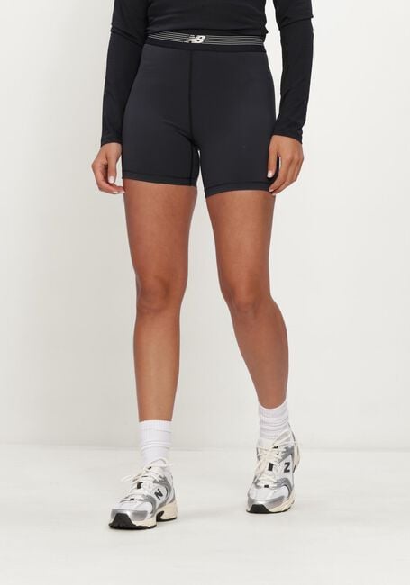 Zwarte NEW BALANCE Korte broek AC FITTED SHORT 5" - large