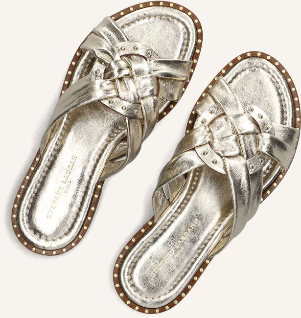 Gouden STEFANO LAURAN Slippers 24003 Gouden STEFANO LAURAN Slippers 24003 - large