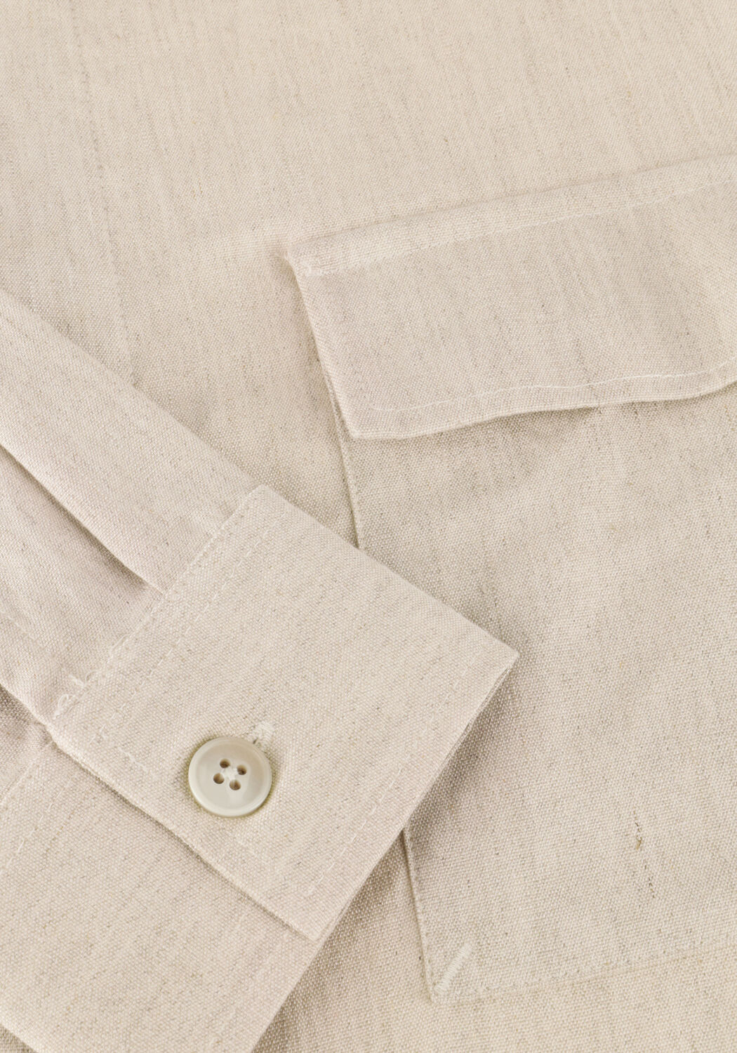 Ecru GENTILUOMO Overshirt TREVISO S2055-850 - large