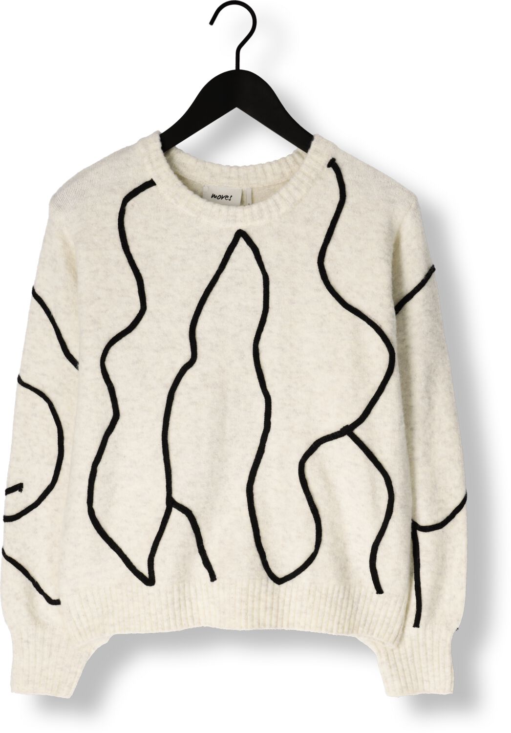 MOVES Dames Truien & Vesten Kaiya Jumper 4457 Ecru