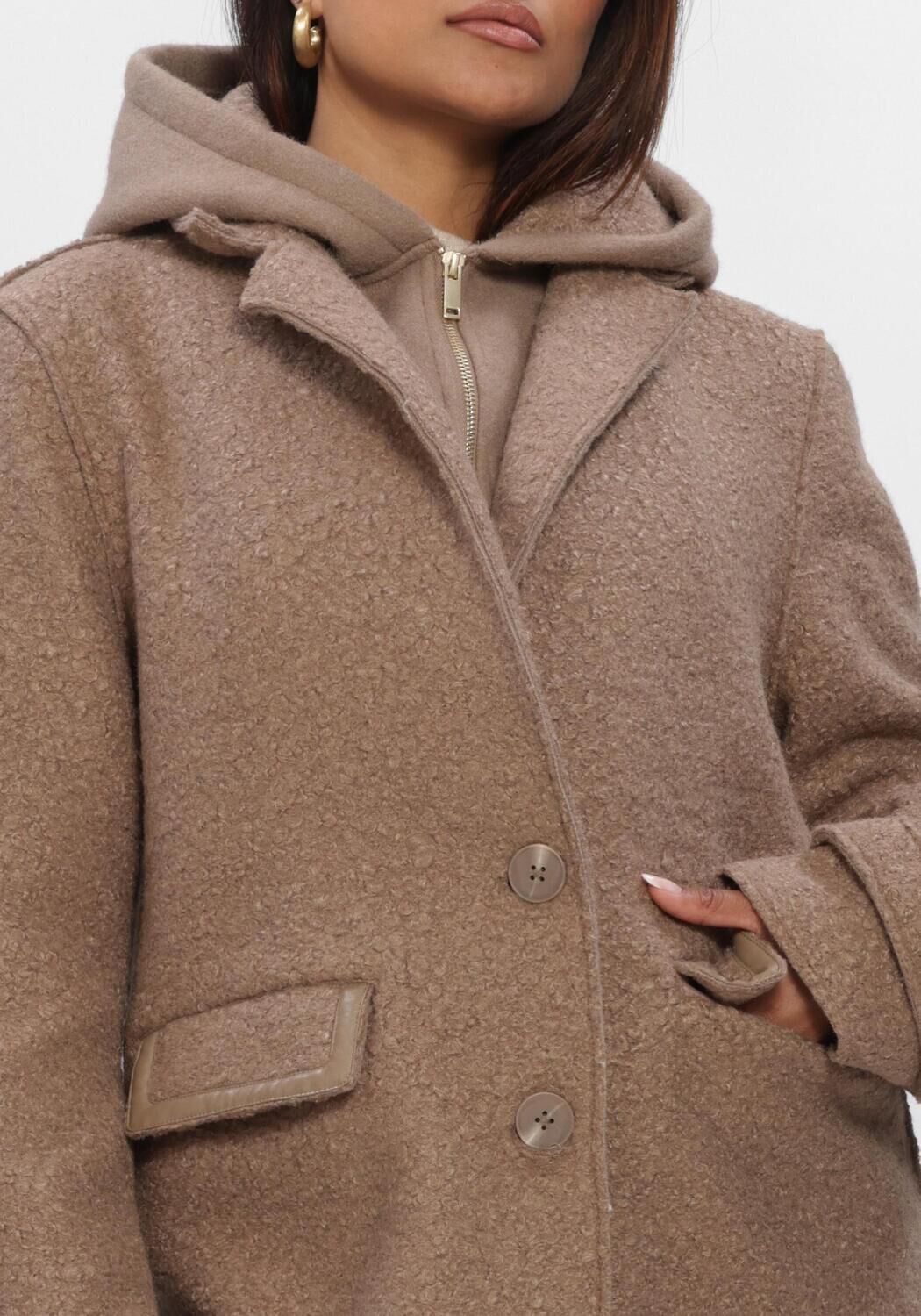 Camel NUKUS Mantel MIRTHE COAT BOUCLE - large