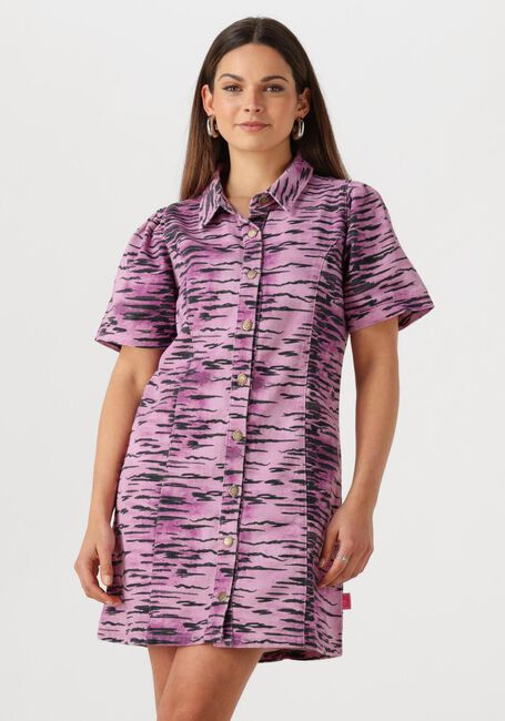 Paarse HARPER & YVE Mini jurk SARAH-DR - large