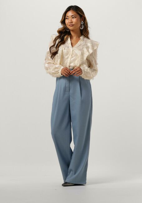 Blauwe STUDIO AMAYA Pantalon MAE - large