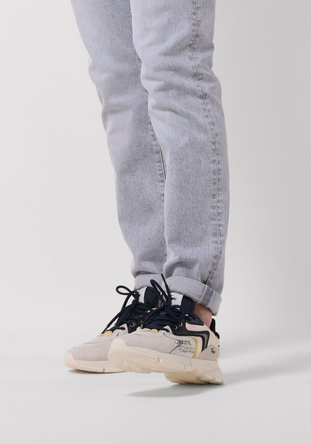 Beige LACOSTE Lage sneakers L003 NEO - large