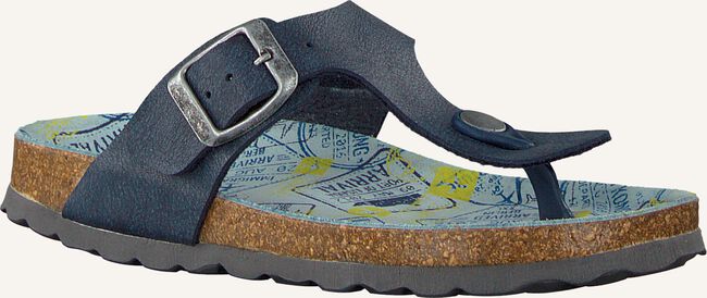 Blauwe BRAQEEZ Teenslippers 418070 Blauwe BRAQEEZ Teenslippers 418070 - large