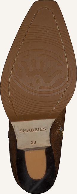Cognac SHABBIES Enkellaarsjes 193020109 Cognac SHABBIES Enkellaarsjes 193020109 - large