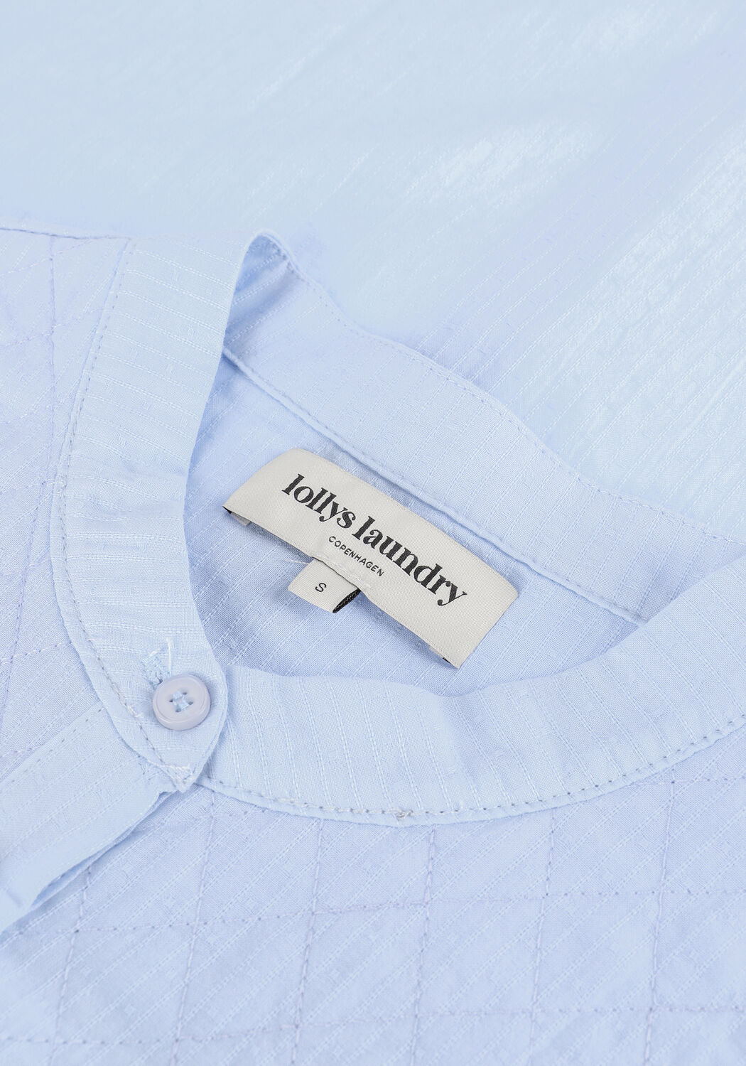 Blauwe LOLLYS LAUNDRY Blouses PEARL SHIRT - large