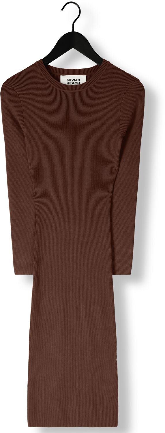 SILVIAN HEACH Dames Jurken Midi Dress Szabo Bruin