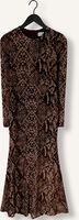 Bruine ROUGE EDIT Maxi jurk ROUSARI LS MAXI DRESS Bruine ROUGE EDIT Maxi jurk ROUSARI LS MAXI DRESS - medium