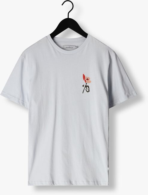 Lichtgrijze THE GOODPEOPLE T-shirt TEX - large