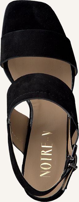 Zwarte NOTRE-V Platte sandalen AG172 Zwarte NOTRE-V Platte sandalen AG172 - large