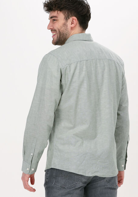 Lichtgrijze SELECTED HOMME Casual overhemd SLHSLIM-SUN SHIRT LS NOOS - large