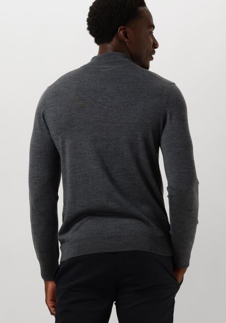 Grijze PROFUOMO Trui PULLOVER MOCK - large