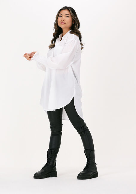 Ecru ALIX THE LABEL Blouses LADIES WOVEN ALIX POPLIN BLOUSE - large