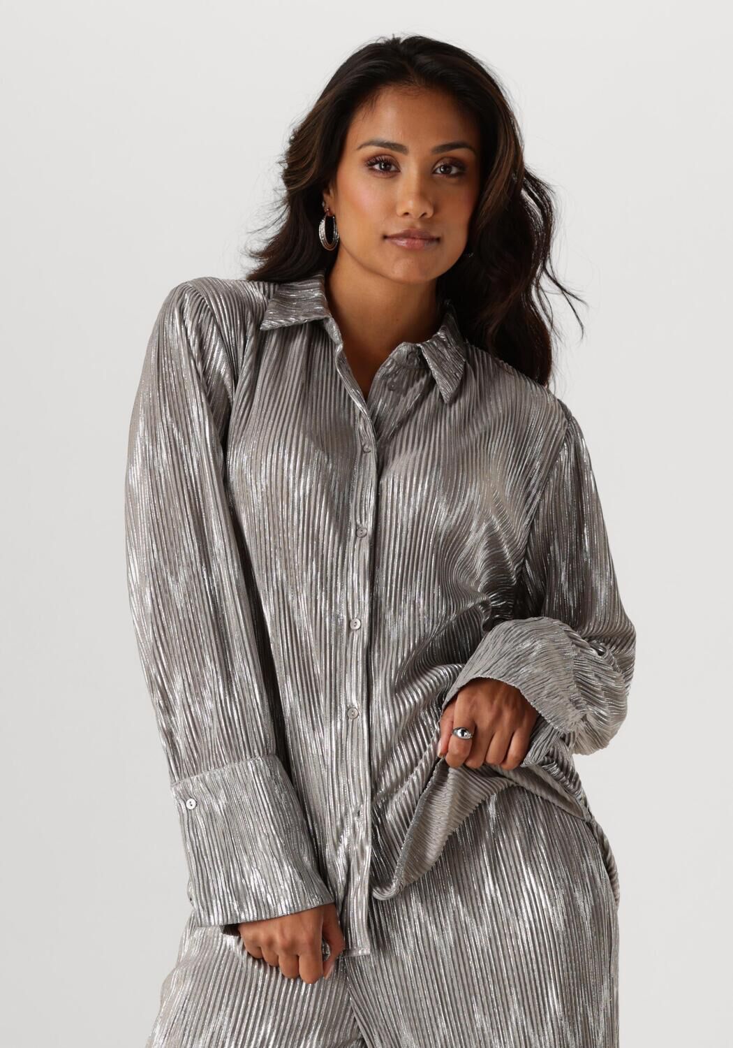 STUDIO AMAYA Dames Blouses Phien Grijs