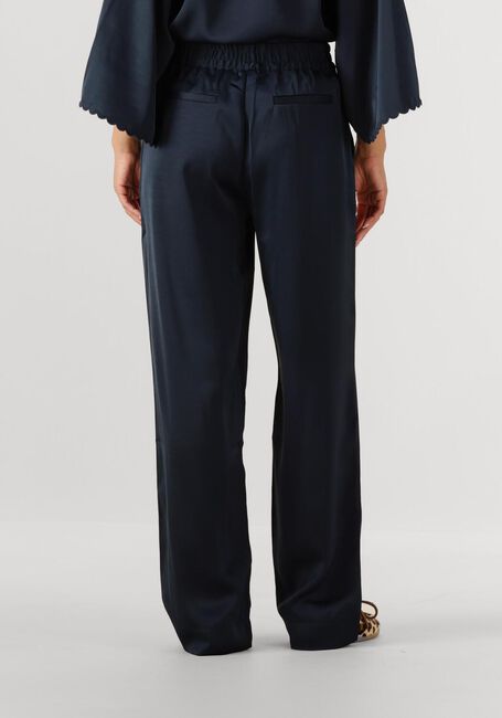 Donkerblauwe BRUUNS BAZAAR Wijde broek BBZALIA PANTS - large