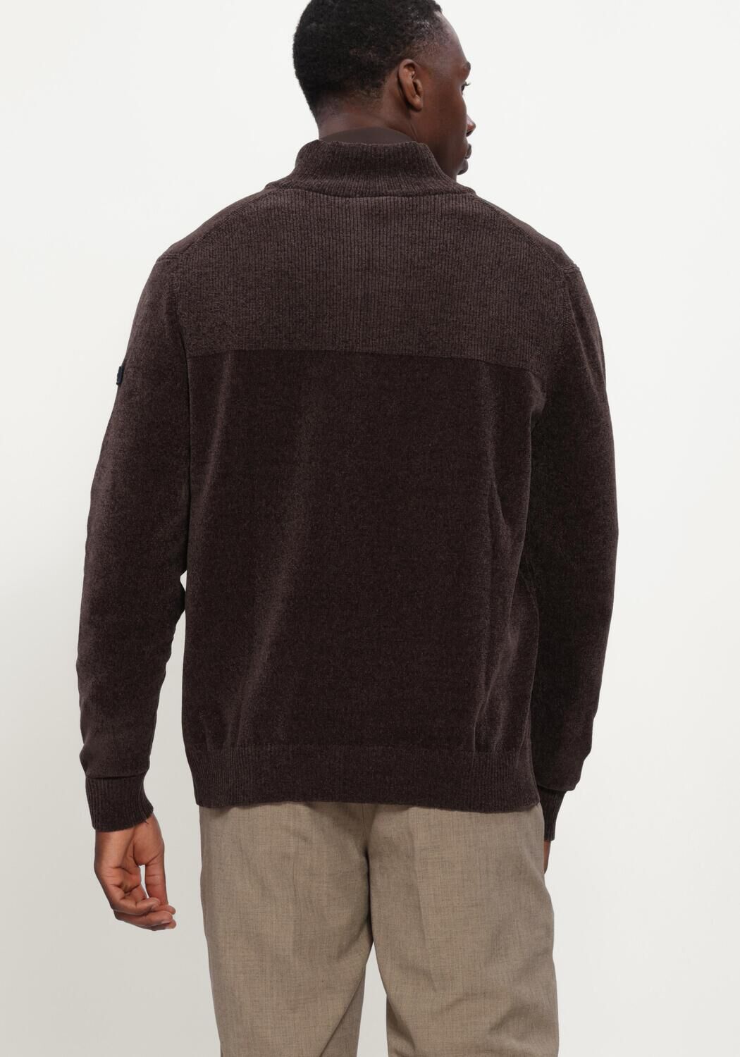 BLUE INDUSTRY Heren Truien & Vesten Knitwear Bruin