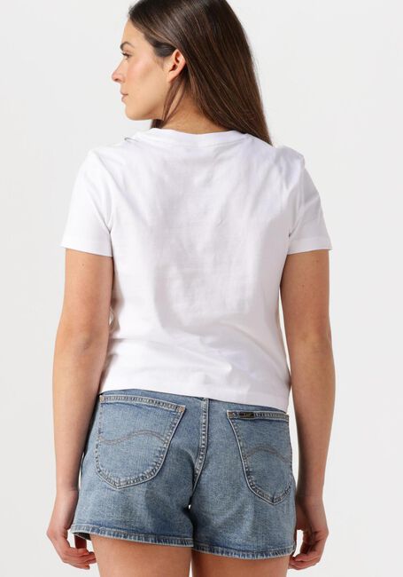 Witte CALVIN KLEIN T-shirt PLACED INSTITUTIONAL BABY TEE - large