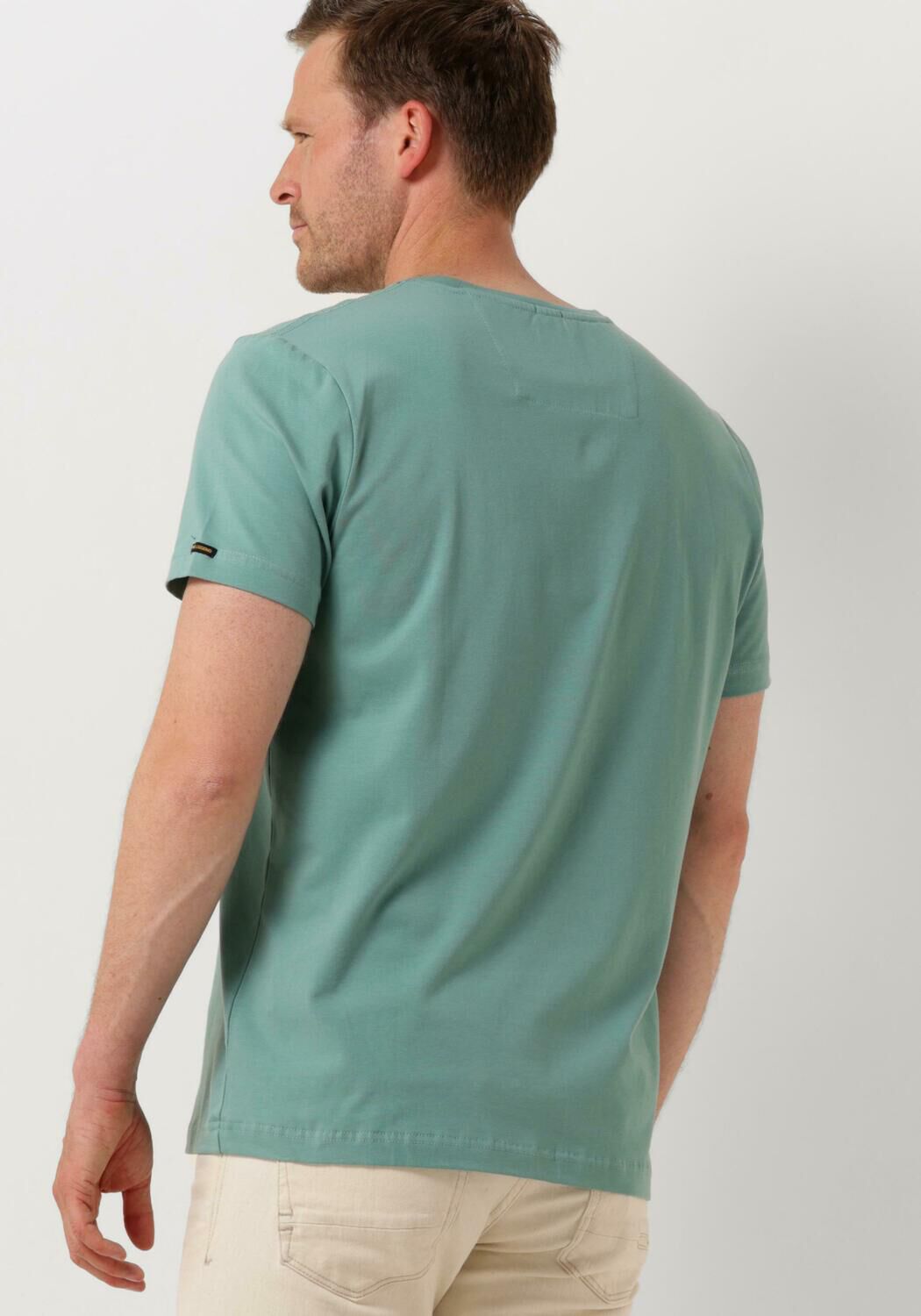PME LEGEND Heren Polo's & T-shirts Short Sleeve R-neck Guyver Tee Blauw