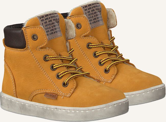 Gele DEVELAB Hoge sneakers 41855 Gele DEVELAB Hoge sneakers 41855 - large