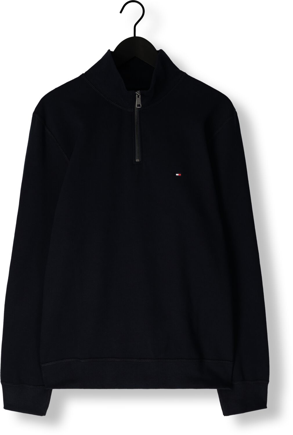 TOMMY HILFIGER Heren Truien & Vesten Essential Fleece 1 4 Zip Donkerblauw