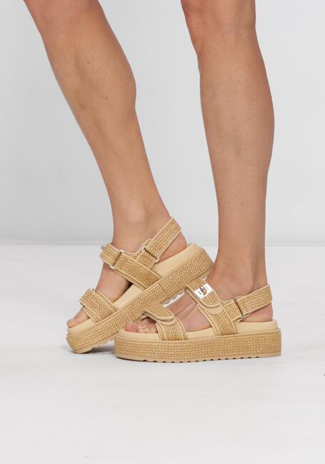 Beige STEVE MADDEN Platte sandalen BIGMONA - large