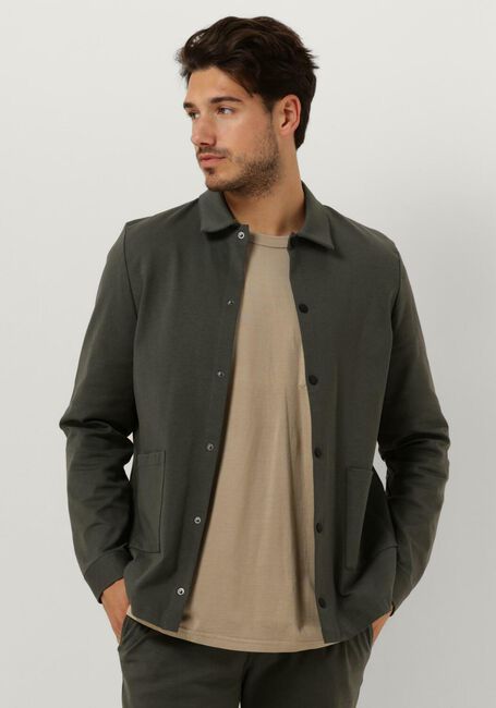 Donkergroene THE GOODPEOPLE Overshirt LAVI - large