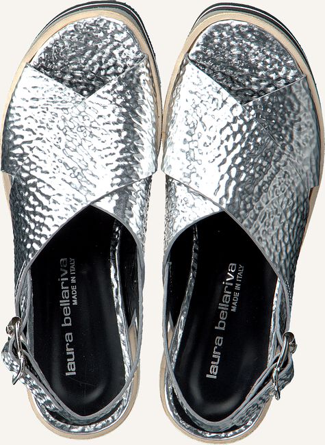 Zilveren LAURA BELLARIVA Platte sandalen 3266 Zilveren LAURA BELLARIVA Platte sandalen 3266 - large