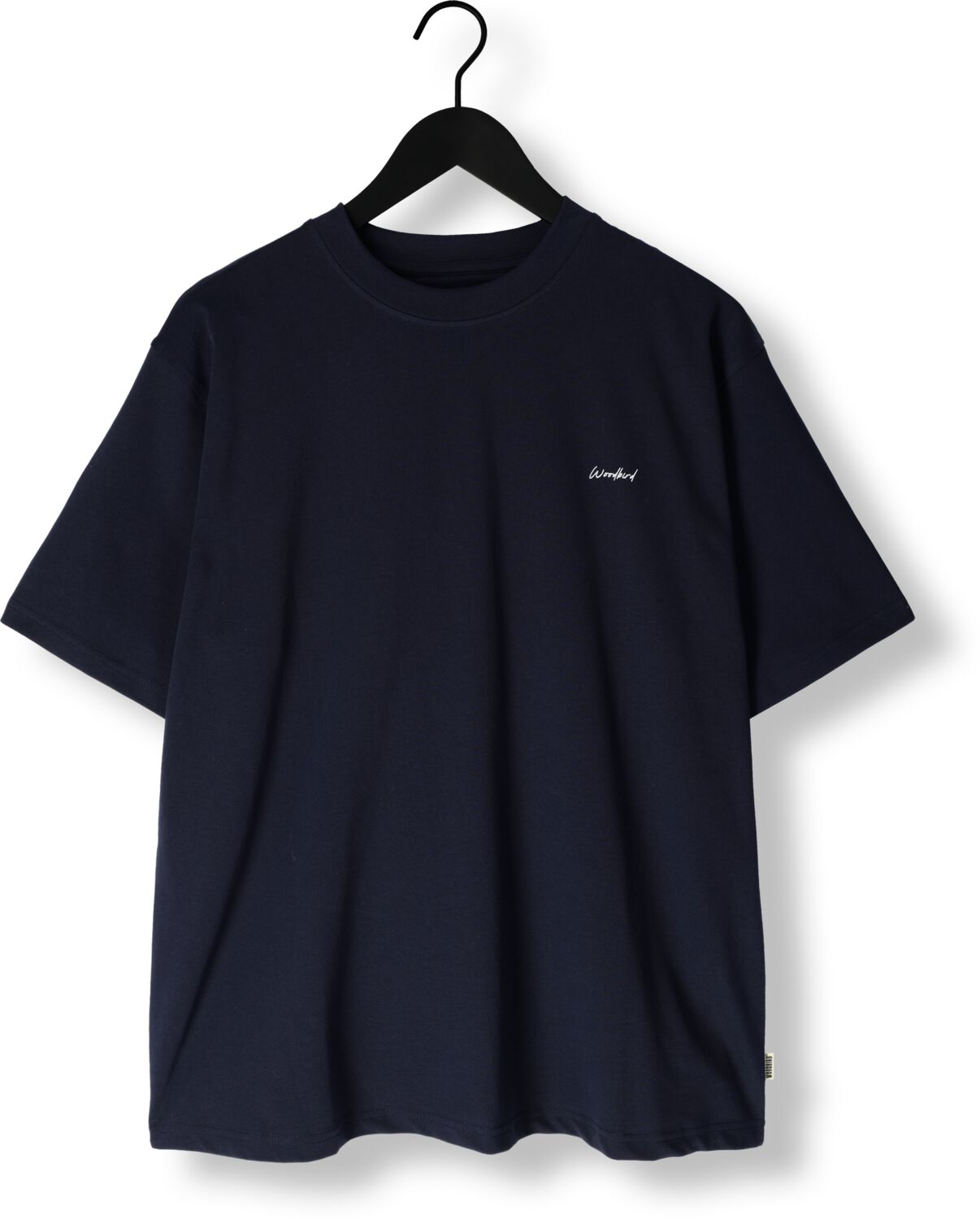 WOODBIRD Heren Polo's & T-shirts Wbbaine Hongbao Tee Donkerblauw