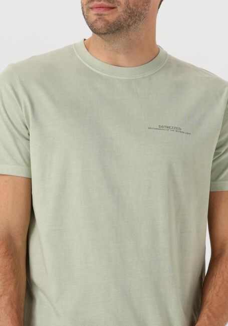Mint DSTREZZED T-shirt NICKOLAS GRAPHIC TEE - large