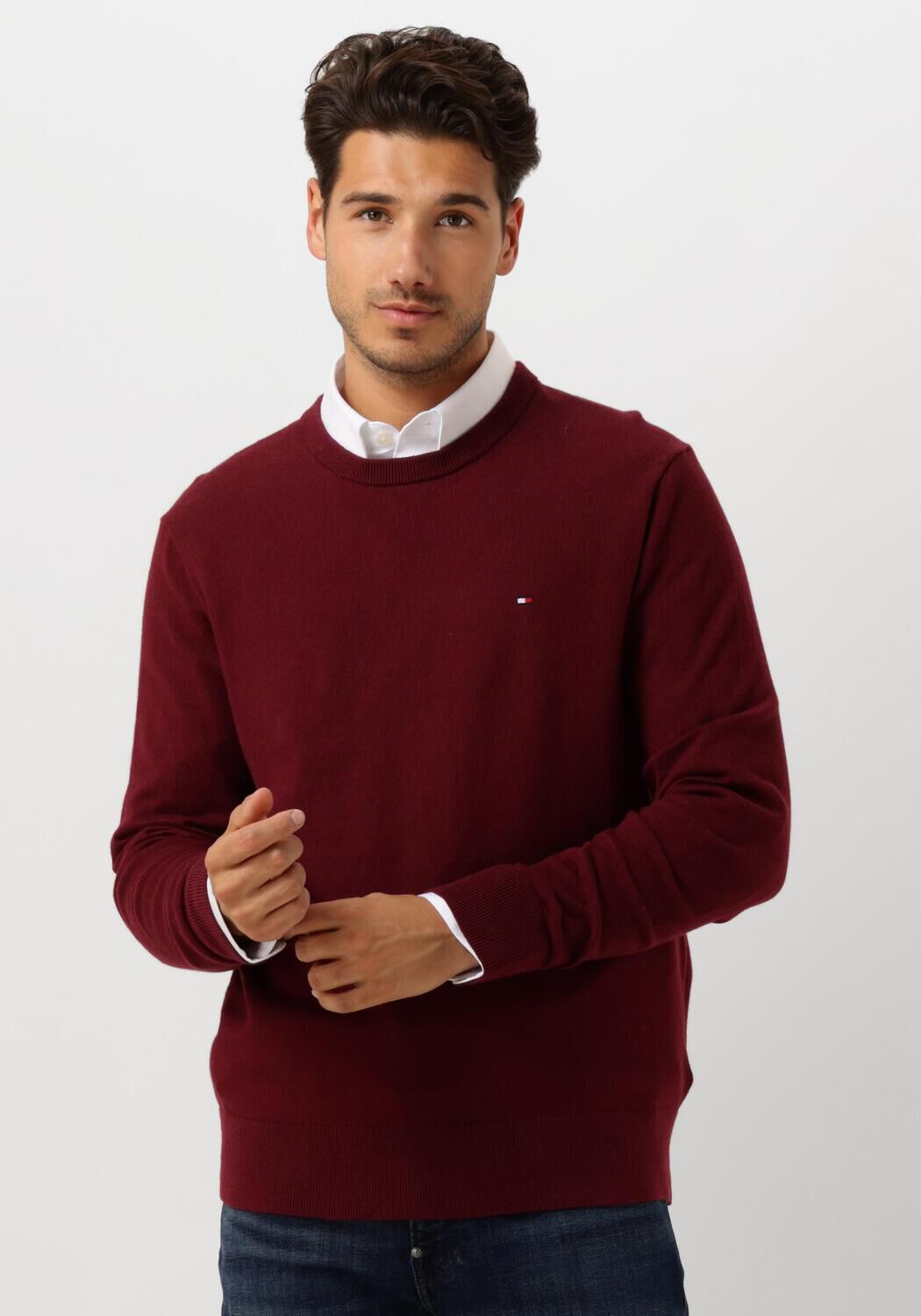 Tommy hilfiger heren truien sale 2025