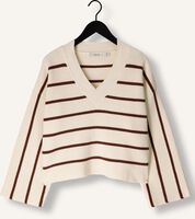 Ecru GESTUZ Trui SEBAGZ V-NECK PULLOVER Ecru GESTUZ Trui SEBAGZ V-NECK PULLOVER - medium